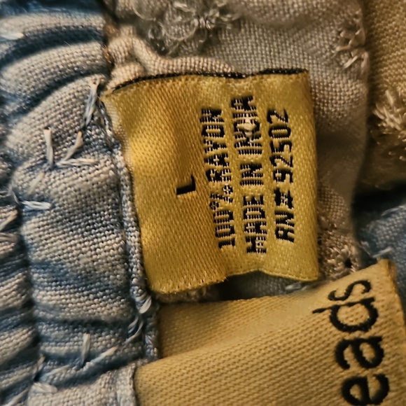 Vtg SACRED THREADS Patchwork Colorblock Embroidered Boho Hippie Pantsuit - Picture 10 of 13